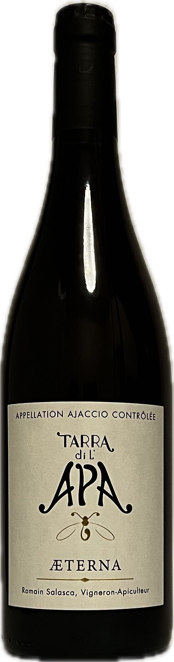 Vin Rouge - Aeterna- Tarra di l'Apa - Appellation Ajaccio Controlée - Corse - La cave d'Emelyne
