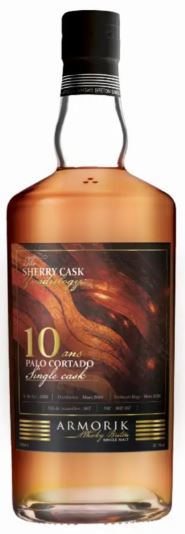 Whisky - Armorik 10 ans The Sherry cask Quadrilogy Palo Cortado - Single Malt Whisky - France - La cave d'Emelyne