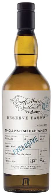 Whisky - Blair Athol 8 ans 2016 Sherry Exclusive Foundations Elixir Distillers - Single Malt Whisky - Ecosse - La cave d'Emelyne