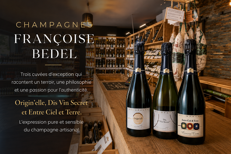 Champagne Françoise Bedel - La cave d'Emelyne