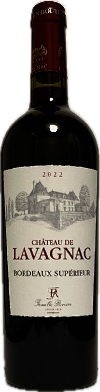 Vin Rouge - Chateau de Lavagnac - Bordeaux Superieur - Bordeaux - La Cave d'Emelyne