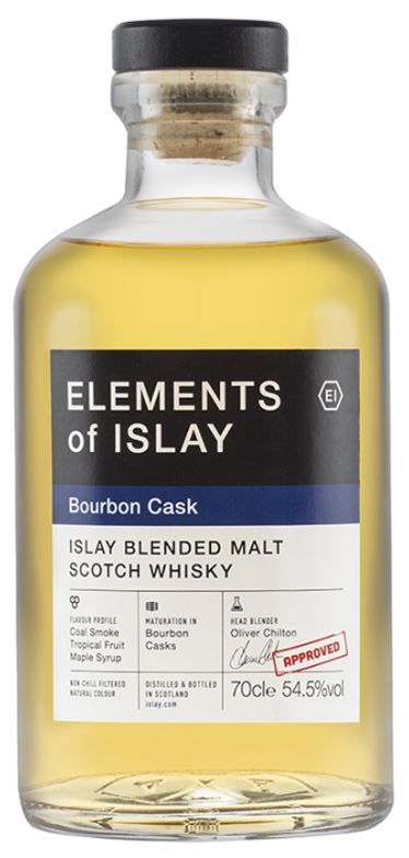 Whisky - Elements of Islay Bourbon Cask - Blended Malt Whisky - Ecosse  Islay- La cave d'Emelyne