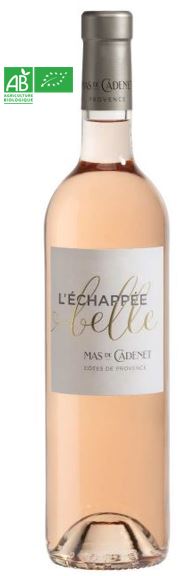 Vin Rosé - L'Echappée Belle - Mas de Cadenet - Côtes de Provence - La Cave d'Emelyne