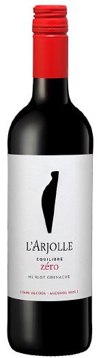 Vin Rouge - Equilibre zero Merlot Grenache - Domaine de l'Arjolle - vin sans Alcool - La Cave d'Emelyne