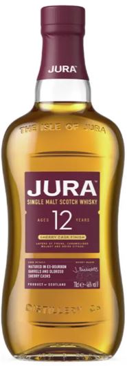 Whisky - Jura 12 ans Sherry Cask Oloroso - Single Malt Whisky - Ecosse - La cave d'Emelyne