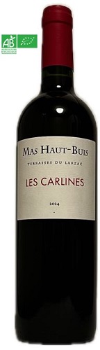 Vin Rouge - Les Carlines - Mas Haut Buis - Terrasses du Larzac - Languedoc - La Cave d'Emelyne