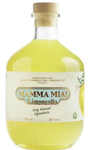 Liqueur italienne - Mamma Mia ! - Limoncello - Italie - La Cave d'Emelyne