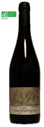 Vin Rouge - Oeillade - AOP Pays d'Herault - Coteaux du Salagou - Mas Fabregous - Languedoc - La Cave d'Emelyne