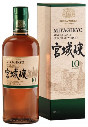Whisky - Nikka Miyagikyo 10 ans - Single Malt Whisky - Japon - La Cave d'Emelyne