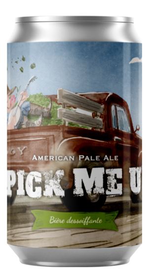 Biere - Pick Me Up - The Piggy Brewing Company -  Session Neipa - France - La cave d'Emelyne