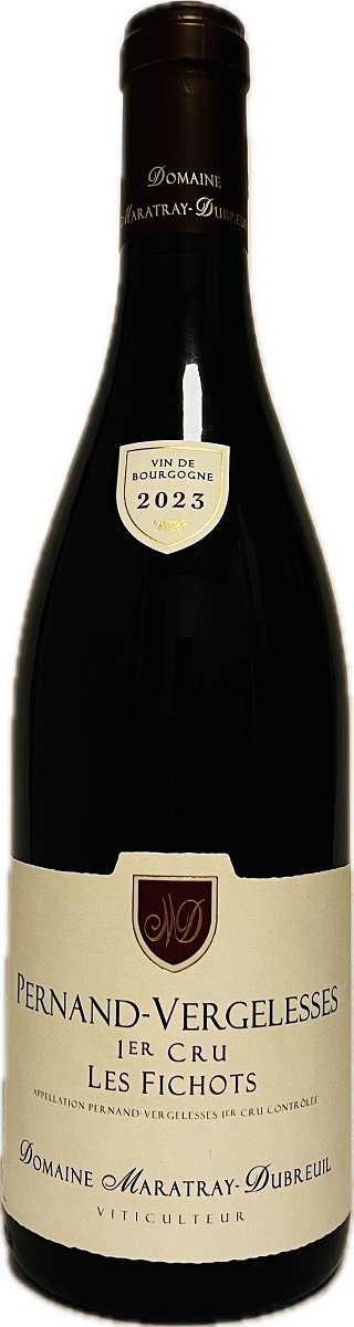 Vin Rouge - Pernand Vergelesses 1er Cru Les Fichots - Domaine Maratray Dubreuil - Bourgogne - La Cave d'Emelyne
