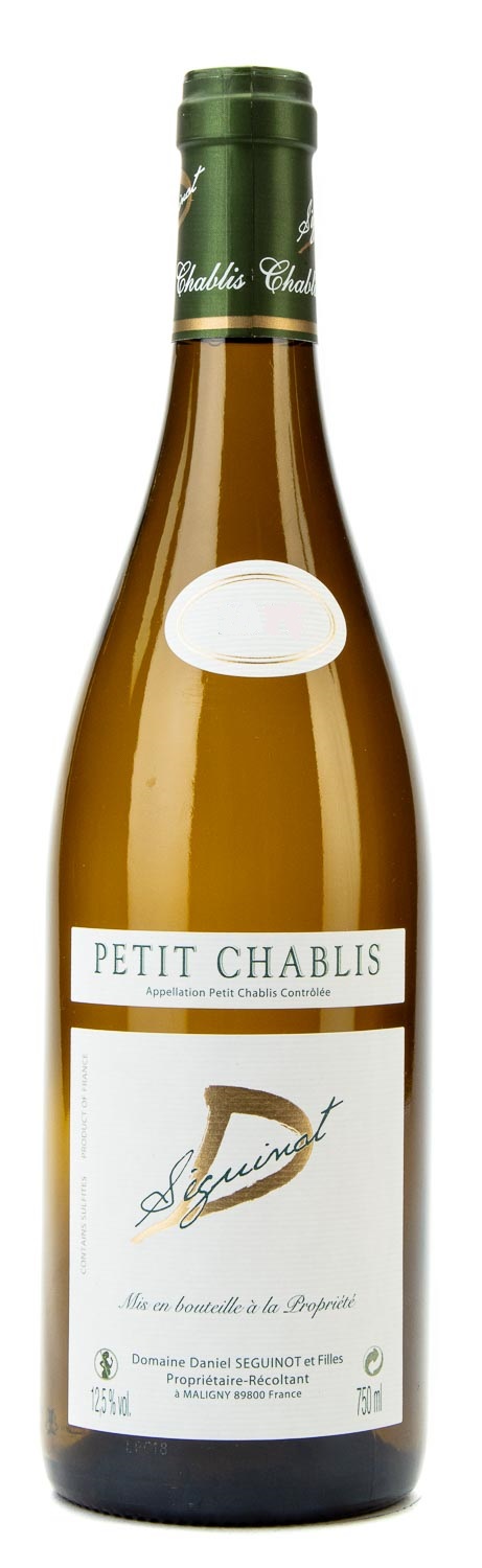 Vins blanc - Petit Chablis - Domaine Séguinot & filles - Bourgogne - La Cave d'Emelyne