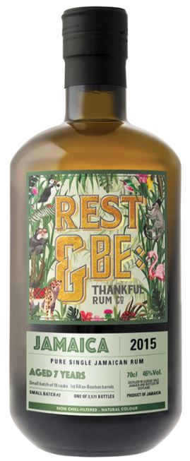 Rhum - Rest & Be Thankful 7 ans 2015 Jamaica Lluidas Vale - Rhum - Jamaique - La Cave d'Emelyne