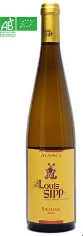 Vin Blanc - Riesling - Bio's - Domaine Louis Sipp - Alsace - La Cave d'Emelyne