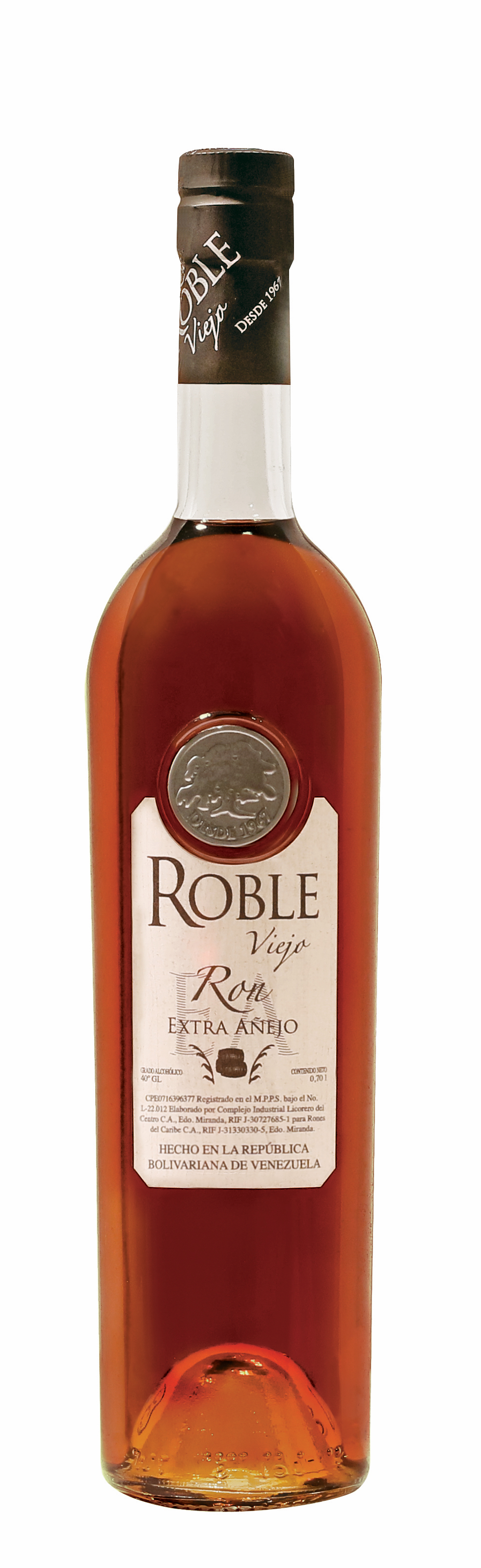 Rhum - Ron Roble Extra Anejo - Venezuela - La Cave d'Emelyne