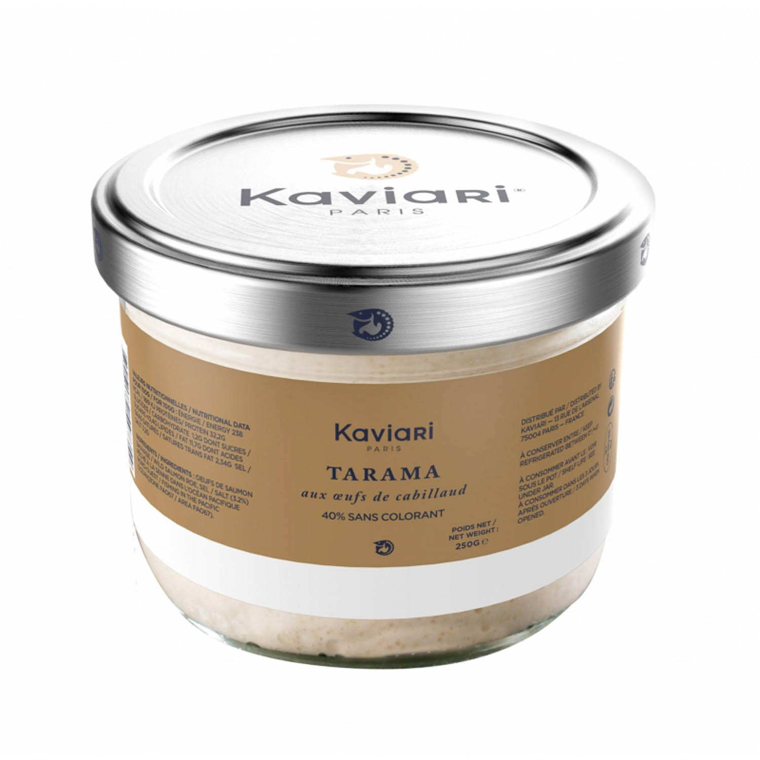 Tarama à la truffe - Apéritif produits de la mer - Kaviari