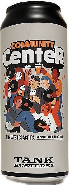 Biere - TANKBUSTERS Community Center - West Coast Ipa - Pologne - La Cave d'Emelyne