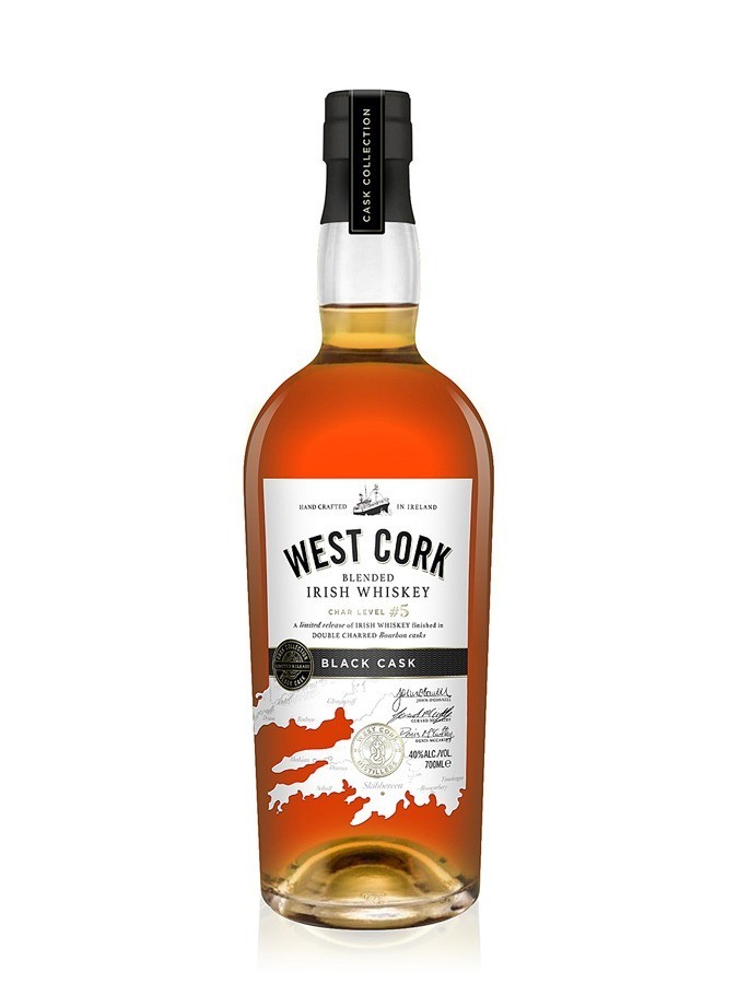 whisky  - West Cork black cask - blended whisky - Irlande - La cave d'Emelyne